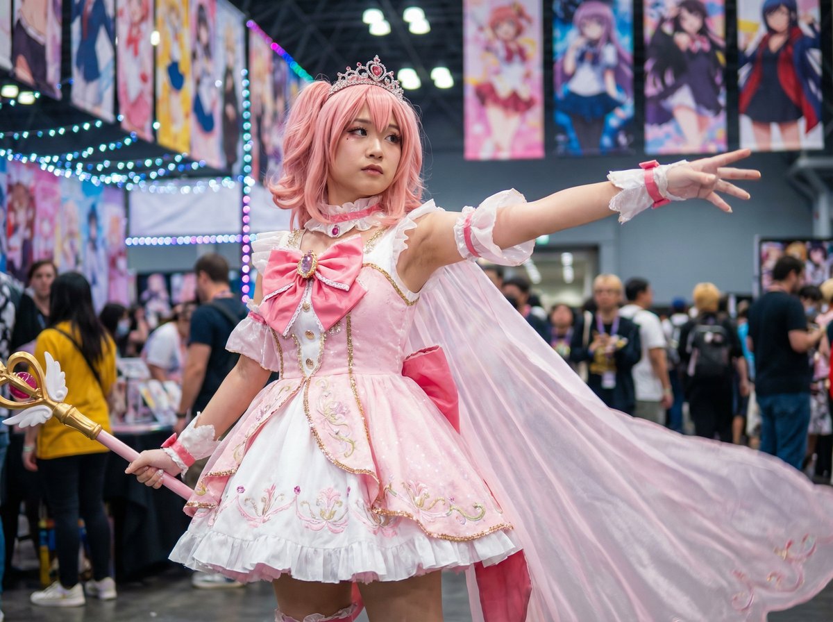 高清视频视频：动漫cosplay角色还原视频